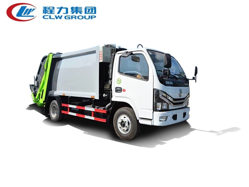 国六东风多利卡6方压缩垃圾车