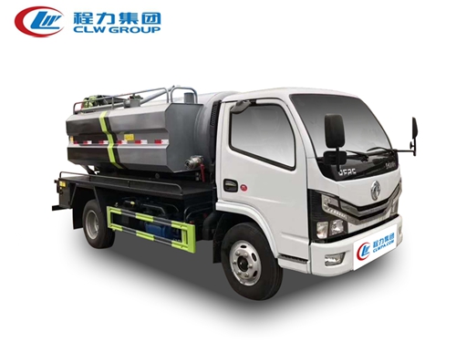 国六小多利卡清洗吸污车