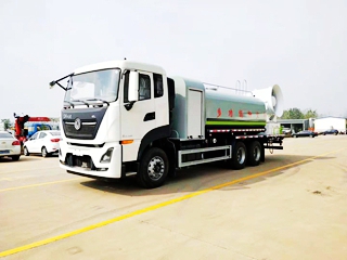 东风天龙后双桥抑尘车（60-120米）可分期付款
