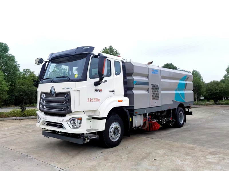 重汽16方洗扫车 道路清扫车 扫路车