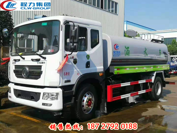 国六东风14吨洒水车