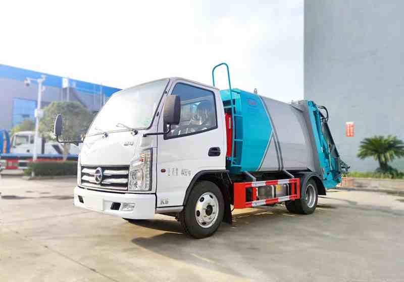 蓝牌压缩垃圾车